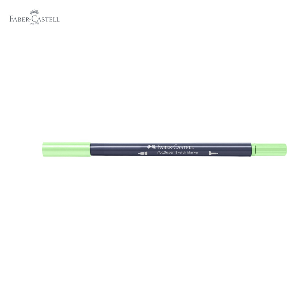 Marker sketch 2 capete Faber-Castell Goldfaber, cerneala alcool, bambus proaspat 312, pentru desen artistic [5]