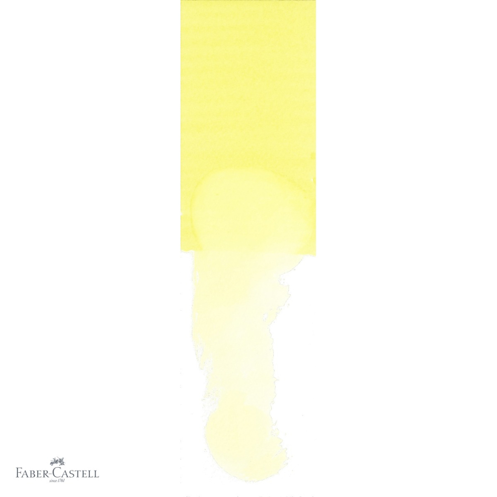 Marker solubil cu 2 capete Faber-Castell Goldfaber, galben lamaie 205, varf pensula si varf fin, pentru desen si ilustratie [4]