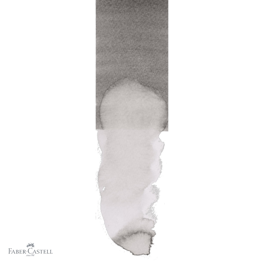 Marker solubil cu doua capete Faber-Castell Gold Faber, varf pensula si varf fin 0.4 mm, gri rece IV 233, pentru desen si ilustratie [4]