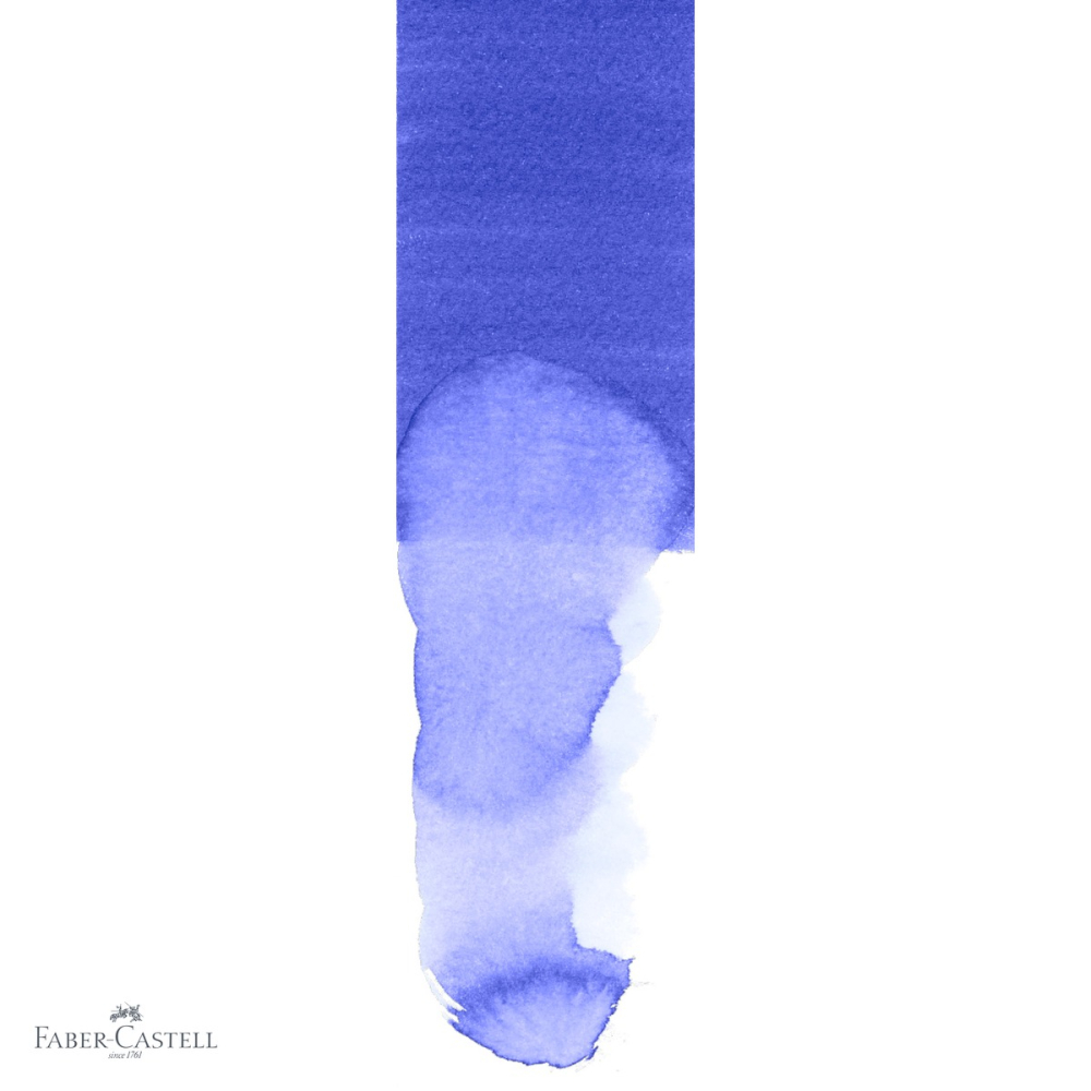 Marker solubil cu doua capete Faber-Castell Gold Faber, varf pensula si varf fin 0.4 mm, violet albastrui 137 [4]