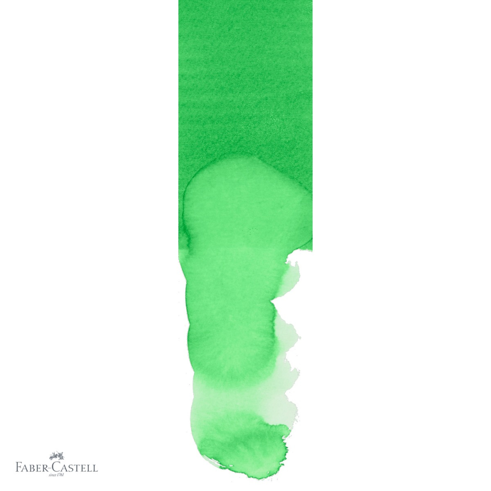 Marker solubil cu doua capete Faber-Castell Goldfaber, verde frunza 112, pentru desen si ilustratie [4]