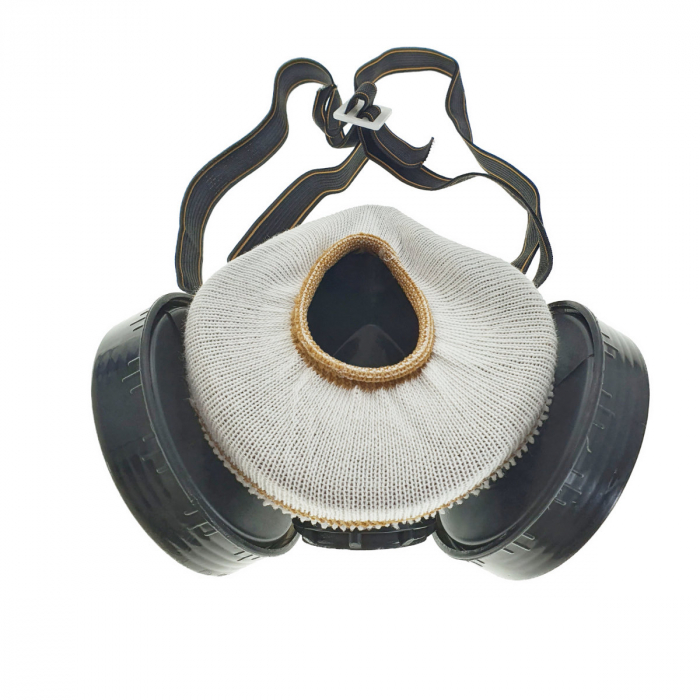 Masca de protectie RC-11302, anti praf si fum, cu 2 filtre de carbon activ RC101 [3]