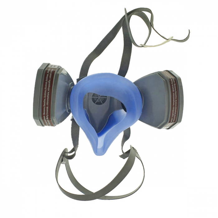 Masca pentru protectie respiratorie cu 2 filtre carbon # 3 [3]