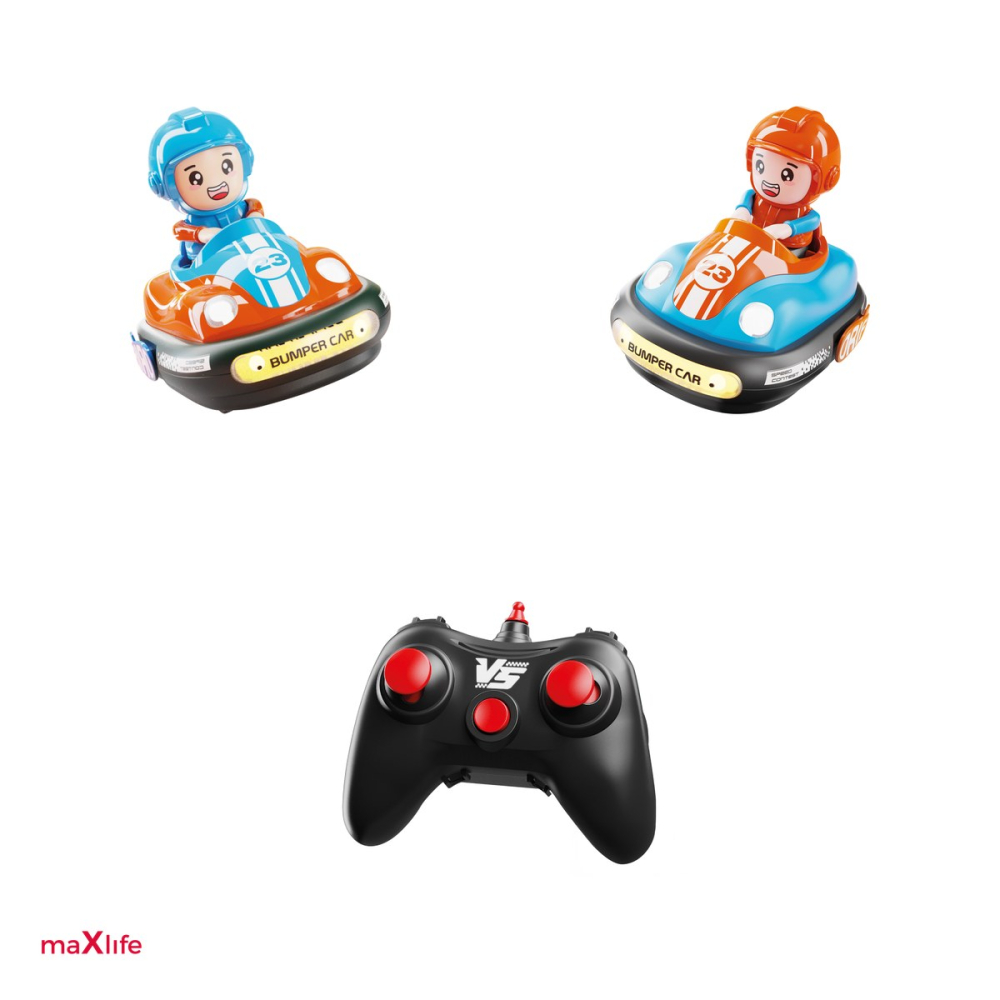 Masinuta Maxlife Bumper MXRC-500, 500 mAh, 2 x AA, Rosu [4]