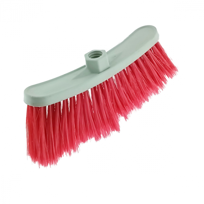 Matura curbata, dimensiuni 280 x 125 x 44mm, fara coada, lungime fire 90mm, din plastic, gri cu rosu [6]