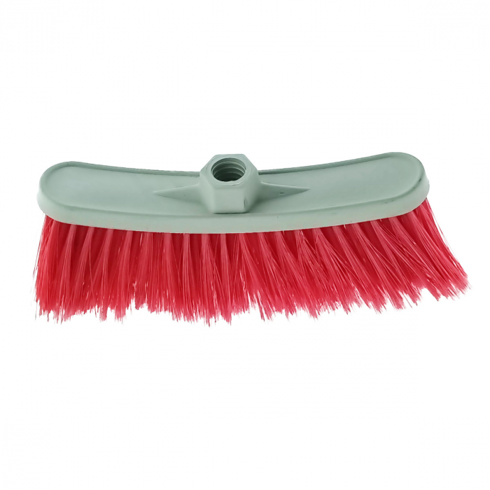 Matura curbata, dimensiuni 280 x 125 x 44mm, fara coada, lungime fire 90mm, din plastic, gri cu rosu [2]