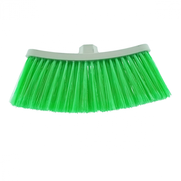 Matura curbata, dimensiuni 280 x 125 x 44mm, fara coada, lungime fire 90mm, din plastic, gri cu verde [4]