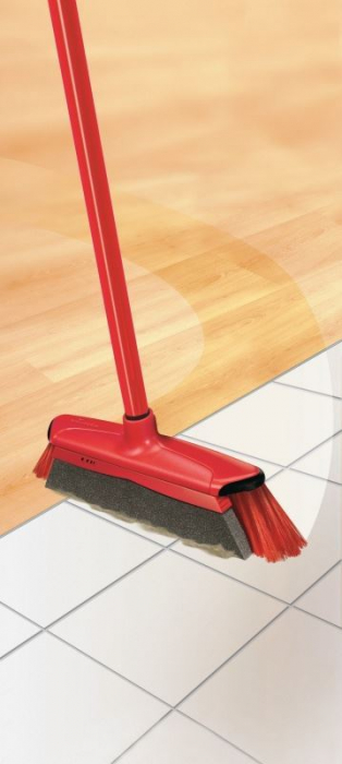 Matura Vileda DuActiva 09575, perie si burete, cu coada [10]