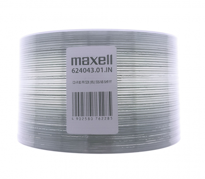 Maxell – CD-R Printabil 700MB, 52X, 50 bucăți – Soluție Perfectă pentru Stocare și Arhivare [4]