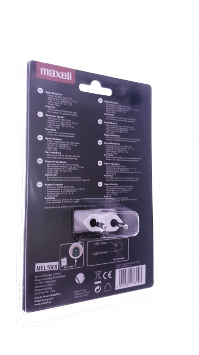 Lampa veghe Maxell, cu port USB [2]