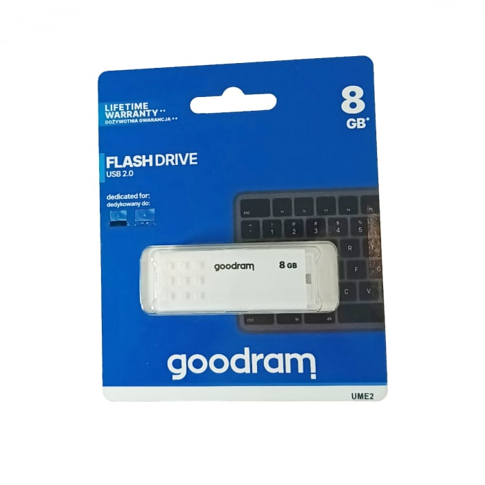 Memorie USB Goodram UME2, 8GB, USB 2.0, Alb [5]
