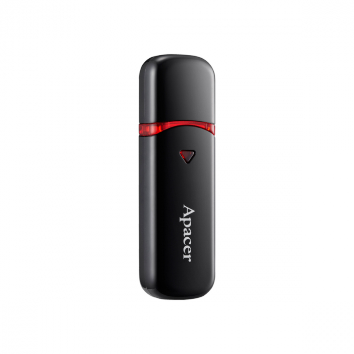 Memorie USB 2.0, capacitate 64 Gb, Apacer AH333 Mysterious Black, cu capac, neagra [2]