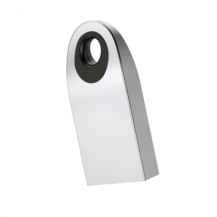 Memorie USB 2.0, capacitate 64 Gb, Hoco UD9, design mini, carcasa metal, gri [3]
