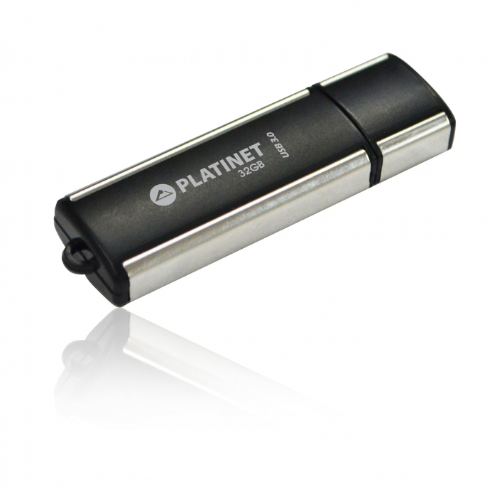Unitate flash, PLATINET, X-Depo, USB 3.0, 32 GB, Negru/Gri [2]