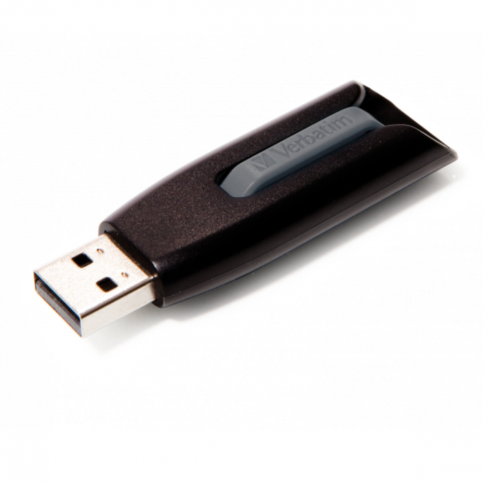Memorie USB Verbatim Store 'n' Go V3, 64GB, USB 3.0, Negru [3]