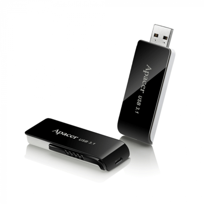 Memorie usb, Apacer, AH350 USB 3.0, 32GB, negru [4]