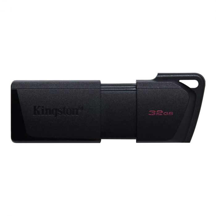 Memorie USB 3.2, 32gb, Kingston DataTraveler Exodia M, capac retractabil, neagra [3]