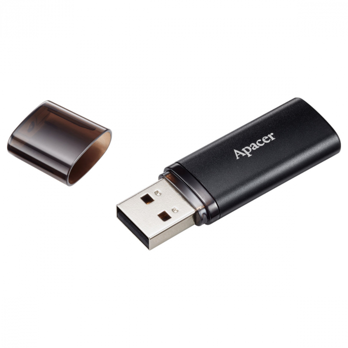 Memorie USB 3.2 Apacer 32Gb, AH25B, cu capac, neagra [3]