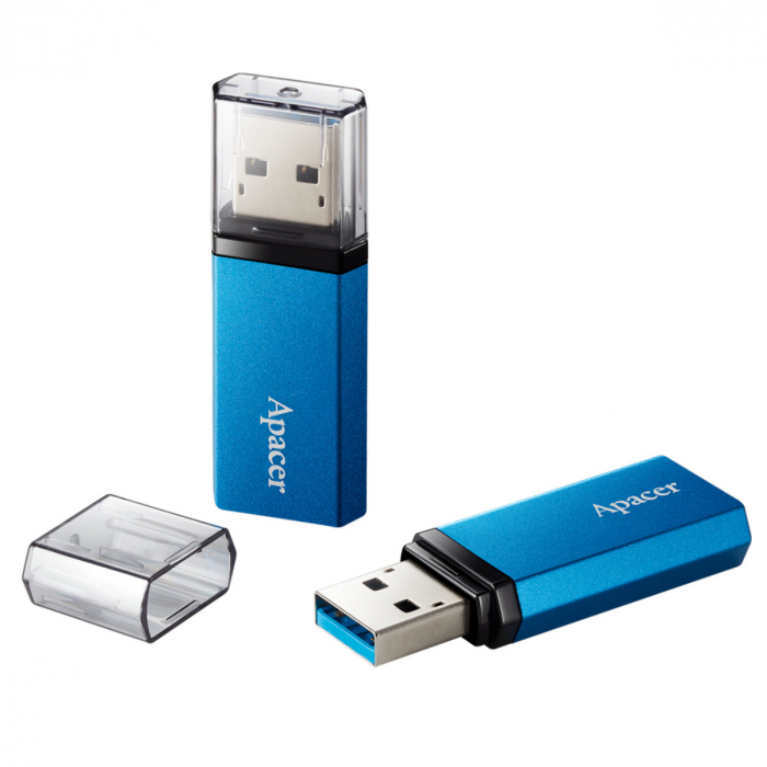 Memorie USB 3.2 Apacer 32Gb, AH25C, cu capac, albastru [3]