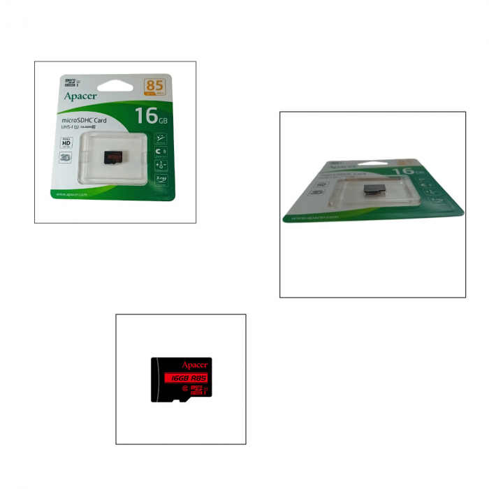 Card microSDHC Apacer 16GB clasa 10 UHS-I fara adaptor, 85MB/s [3]