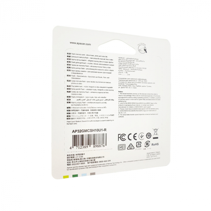 Card memorie microSDHC Card Apacer 32GB clasa 10 UHS-I cu adaptor, 45MB/ [3]