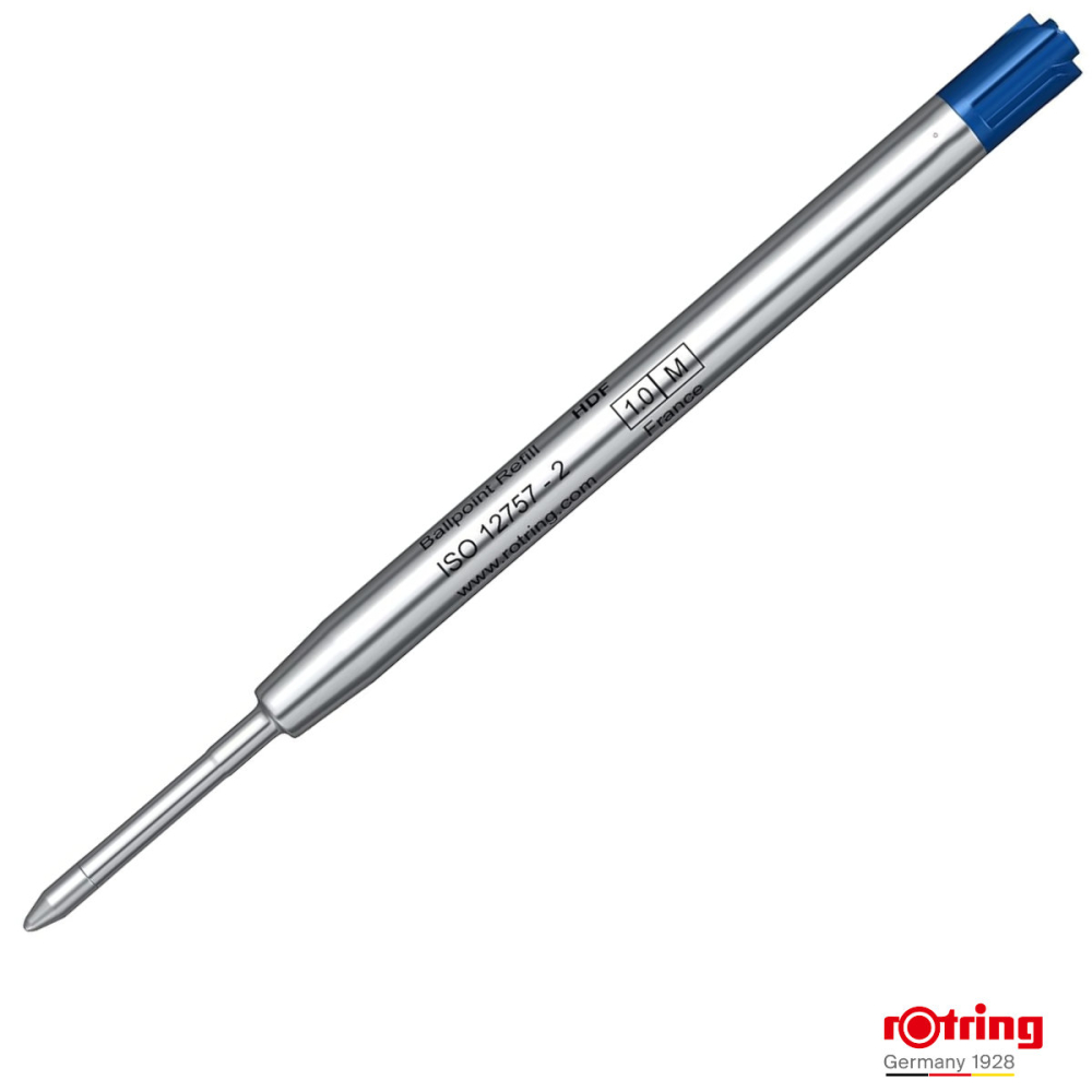 Mina Albastra Rotring Tikky Jumbo, Giant Refill, pentru Scriere Durabila si de Mare Capacitate, Tehnic si Zilnic [2]