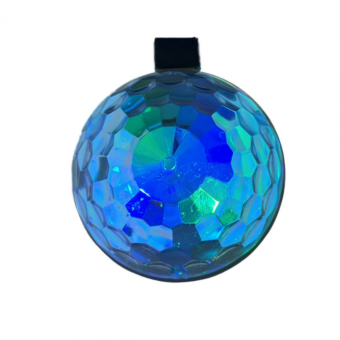 Mini Glob USB cu Led 4W multicolor RGB , Omega Magic Disco Ball 45232, cu conector 8-pin lightning pentru Apple, iPhone [6]