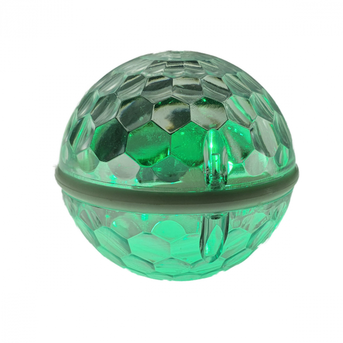 Mini Glob USB cu Led 4W multicolor RGB , Omega Magic Disco Ball 45232, cu conector 8-pin lightning pentru Apple, iPhone [3]