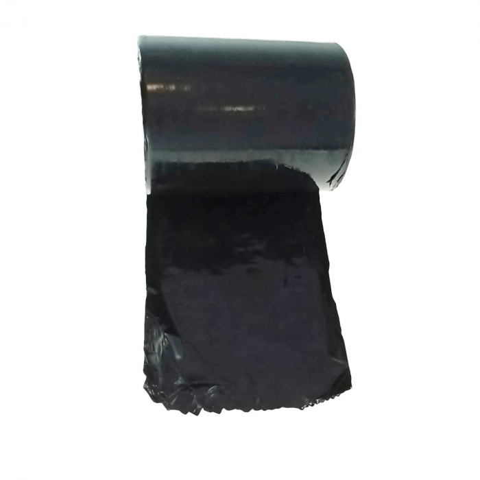 Mini rola 253g folie stretch elastica, PR-9389-BK, 10 cm latime, lungime 150 m, pentru ambalare, neagra [4]