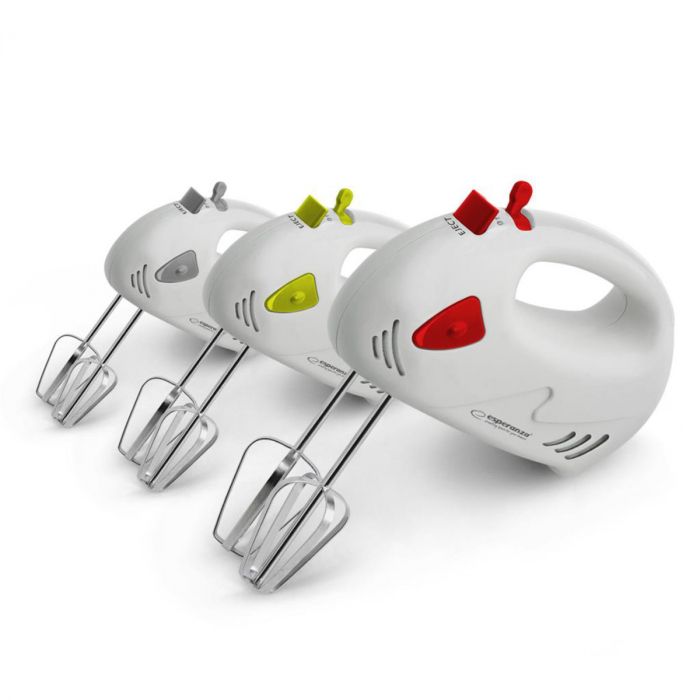 Mixer de mana Esperanza Muffin Gri 125 W [6]