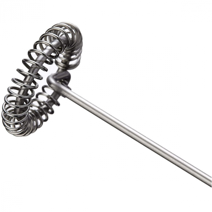 Mixer spuma lapte, pentru cappucino, latte macchiato, lungime 200 mm, 2 x baterii R3, 41722, gri [3]