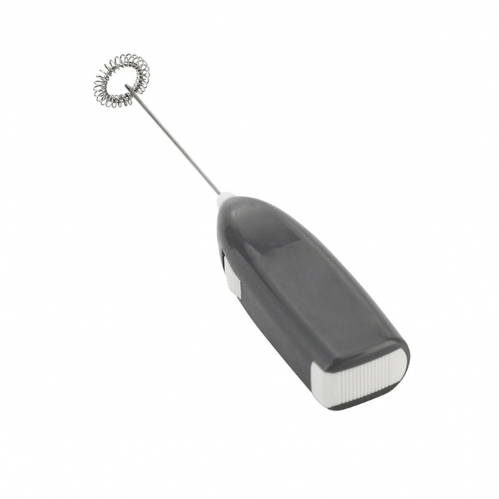 Mixer spuma lapte, pentru cappucino, latte macchiato, lungime 200 mm, 2 x baterii R3, 41722, gri [2]
