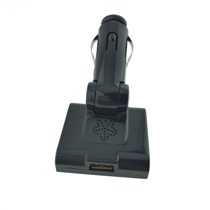 Modulator FM auto, cu telecomanda, CARMP3-61-BK, suport SD si USB, 12-24V, negru [4]