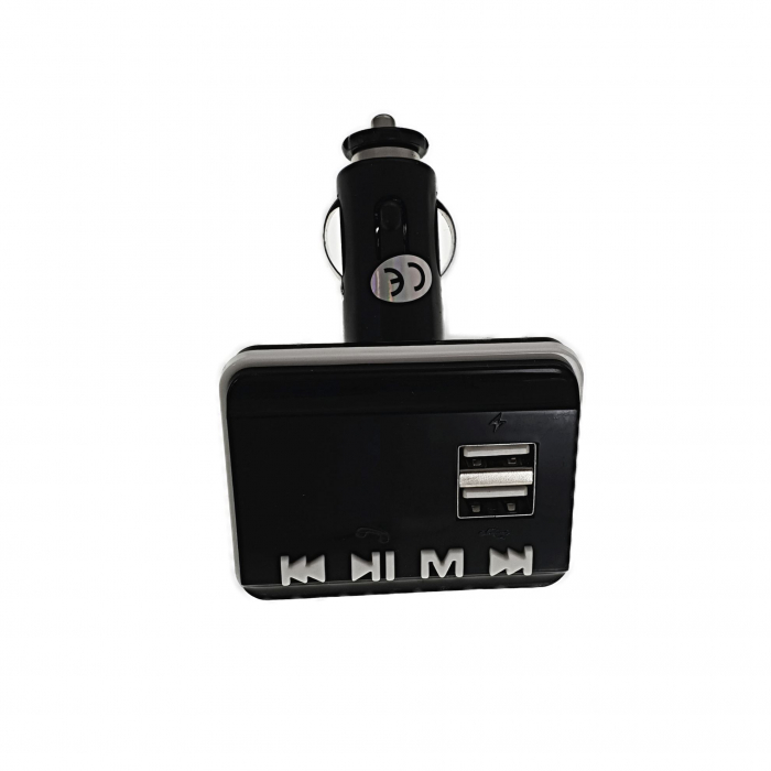 Modulator FM cu bluetooth,player USB si microSD,cu incarcare USB [4]