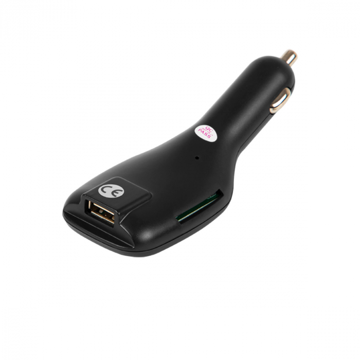 Modulator si transmitator FM auto, Blow 07355, cu telecomanda, ecran LCD, suport SD si USB, 12-24V, negru [4]