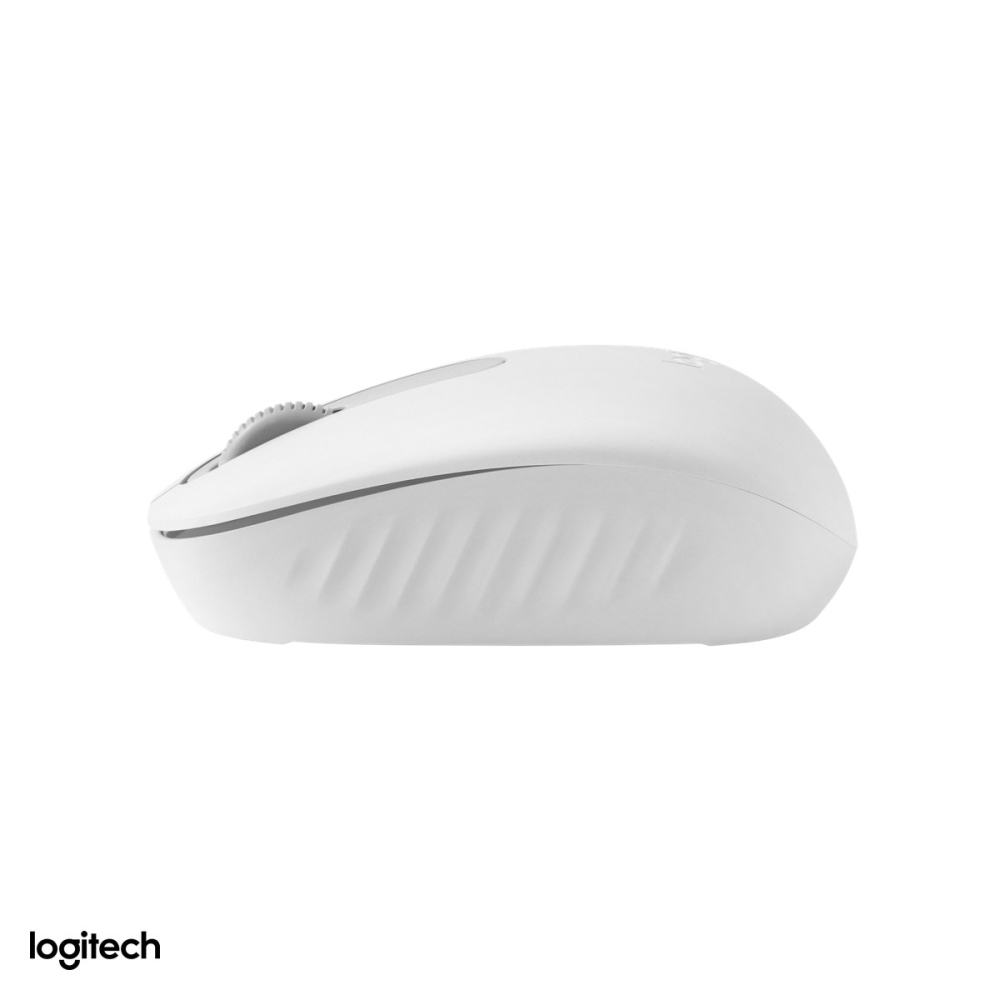 Mouse Bluetooth Logitech M196, fara receptor, senzor optic 1000 DPI, 3 butoane, raza de lucru 10 m, 1 baterie AA, ambidextru, alb-crem, 910-007460 [5]