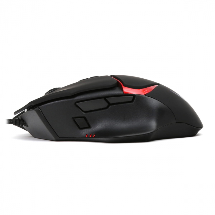 Mouse gaming cu 6 butoane, 1200-1600-2000-3200DPI, VARR 45265, design ergonomic, iluminare RGB, negru [3]