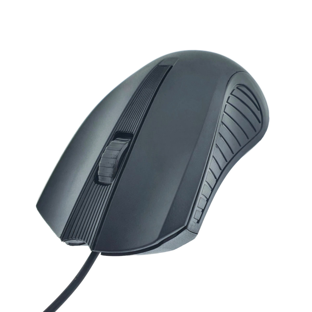 Mouse USB Ergonomic 1200 DPI Cablu 130 cm Negru, dimensiuni 115 x 70 x 35 mm [4]