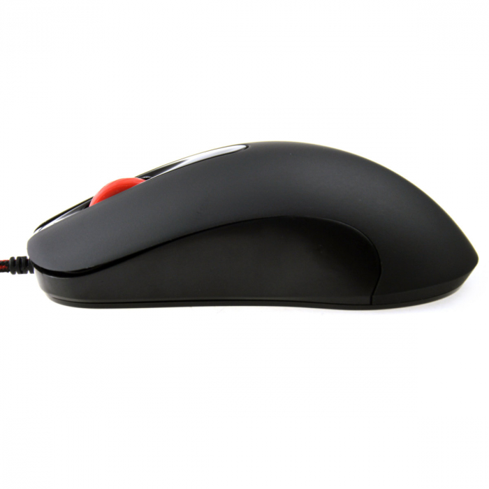 Mouse USB, Omega 45266 OM-520, cu cablu 1.2 m, 3 butoane, 1000 dpi, negru [3]