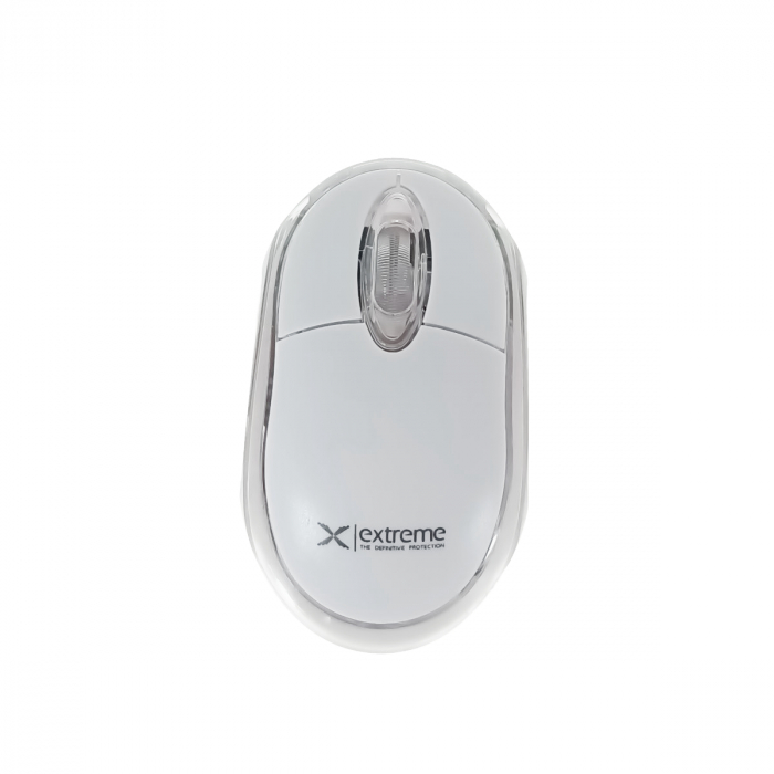 Mouse wireless 2.4 GHz, Xtreme Harrier, 1000 DPI, cu 3 butoane, 95 x 55 x 32 mm, receptor nano USB, alb [4]
