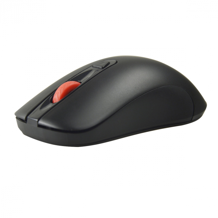 Mouse Wireless 2.4GHz, Omega 45269 OM-520, 4 butoane, 1200 / 1600 dpi, 2 x AAA, negru [4]