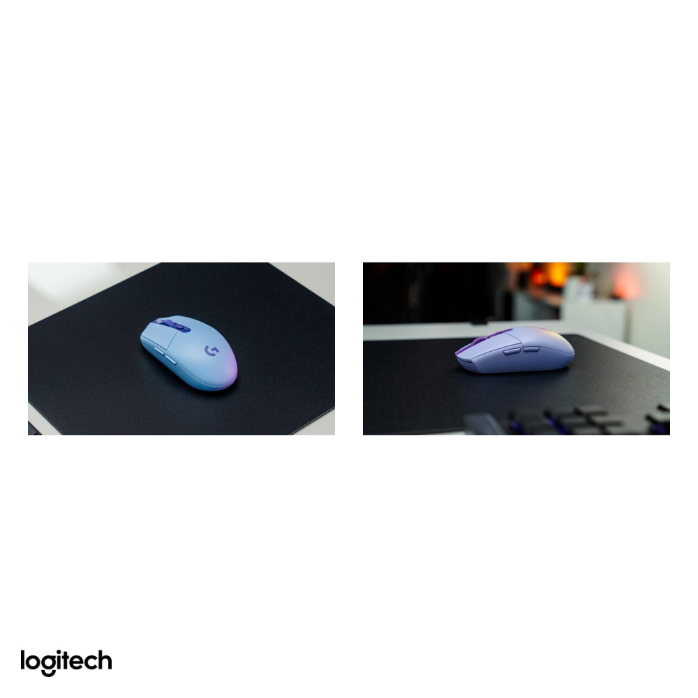 Mouse wireless de gaming Logitech G305 LIGHTSPEED, senzor HERO 200-12000 DPI, 6 butoane programabile, 1 baterie AA, 99 g, lila, 910-006022 [5]