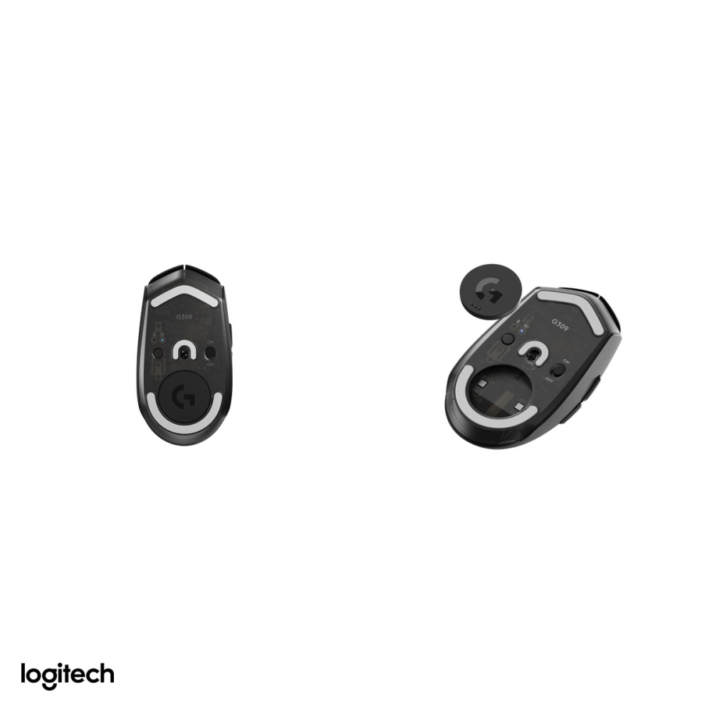 Mouse wireless de gaming Logitech G309 LIGHTSPEED, LIGHTSPEED si Bluetooth, senzor HERO 25K 100-25600 DPI, 6 butoane, switch-uri LIGHTFORCE, 1 baterie AA, negru, 910-007199 [5]