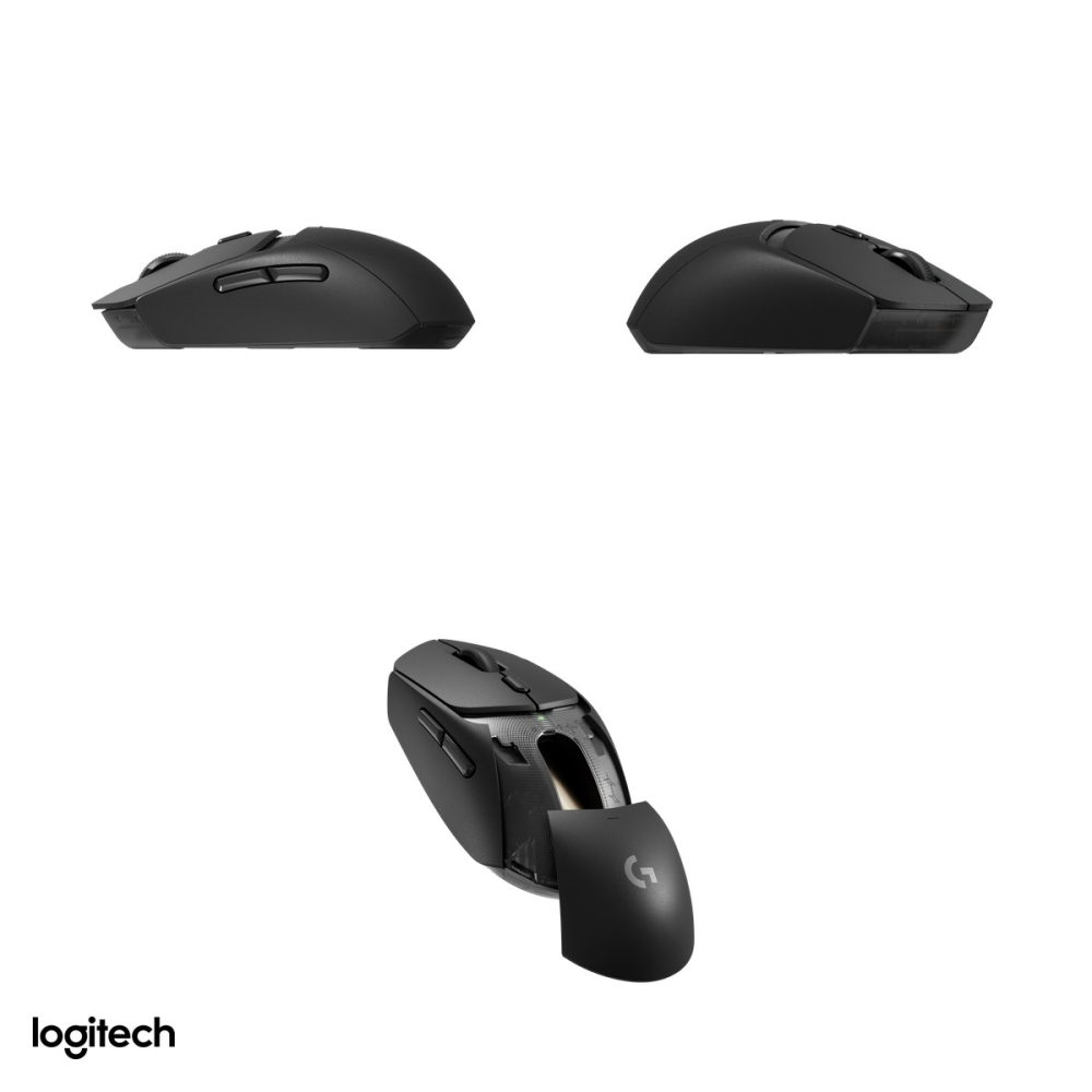 Mouse wireless de gaming Logitech G309 LIGHTSPEED, LIGHTSPEED si Bluetooth, senzor HERO 25K 100-25600 DPI, 6 butoane, switch-uri LIGHTFORCE, 1 baterie AA, negru, 910-007199 [4]