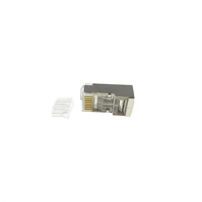 Mufa ecranata FTP RJ45 8p8c cat6 cu ghidaj pozitionare [2]