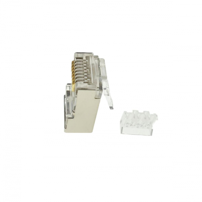 Mufa ecranata FTP RJ45 8p8c cat6 cu ghidaj pozitionare [3]