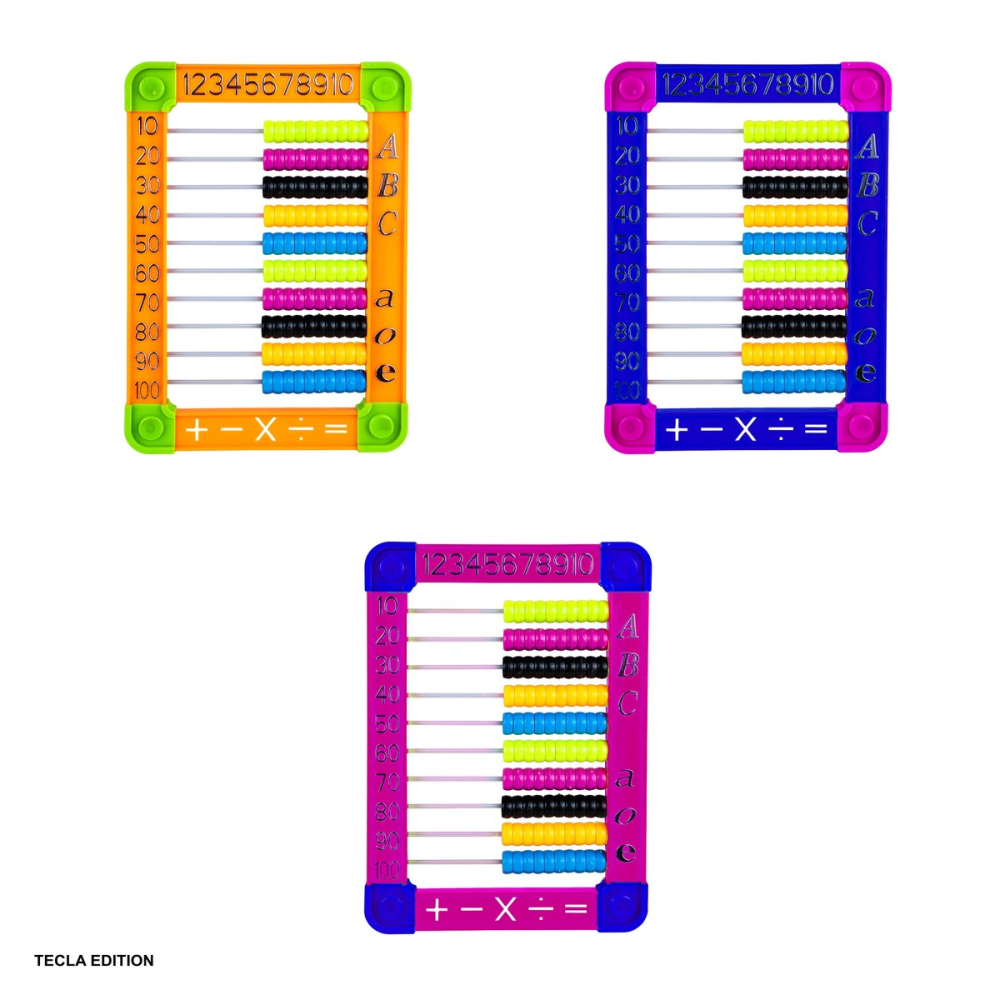 Numaratoare din plastic cu 100 de bile, 25.5x15.7 cm [4]