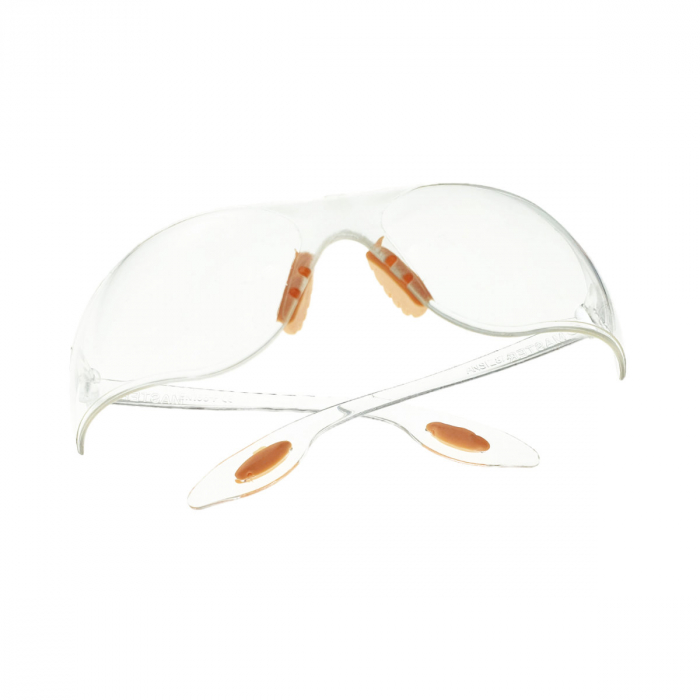 Ochelari de protectie mecanica la impact, Master - 30863, EN.166F, ANSI Z87.1, cu protectie nazala, transparenti [3]