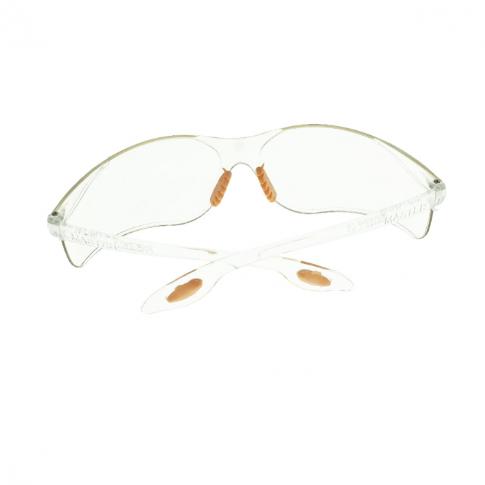 Ochelari de protectie mecanica la impact, Master - 30863, EN.166F, ANSI Z87.1, cu protectie nazala, transparenti [4]