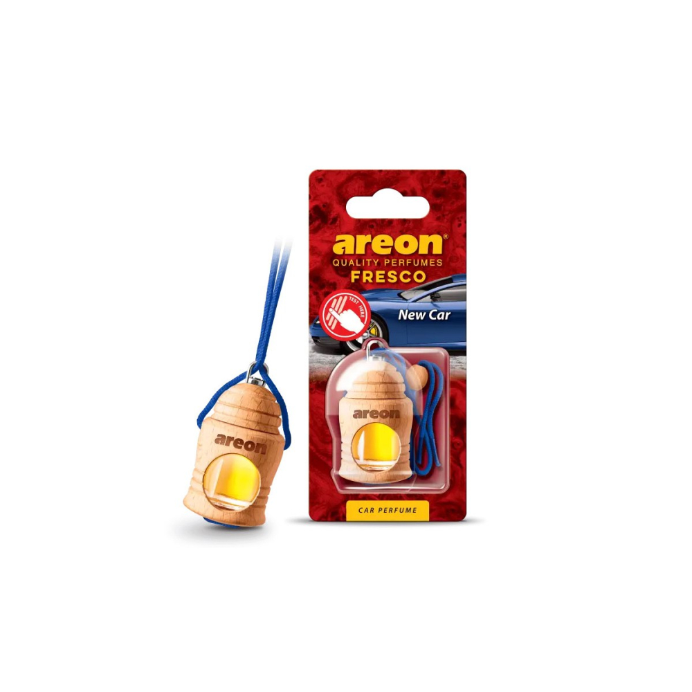 Odorizant auto Areon Fresco New Car, lichid, 4 ml, improspateaza aerul si elimina mirosurile neplacute, design compact [4]